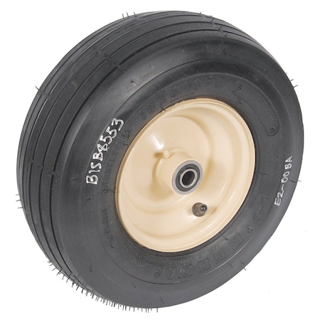 A & I Products CASTER-RIBBED, 13X5X6, TUBELESS-TAN 13" x13" x5" A-B1SB8553